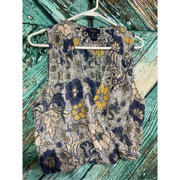 NWOT Rachel RACHEL ROY Wrap Crop Top Size Large Multi Color 🍃🌿 - Picture 6 of 13